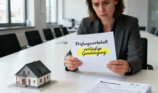 Zustandekommen vom Werkvertrag beim Fertighausbau: Vertrag trotz Prüfungsvorbehalt?