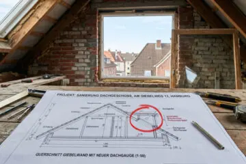 Baugenehmigung für Dachgauben: Warum Brandschutznachweise vollständig sein müssen