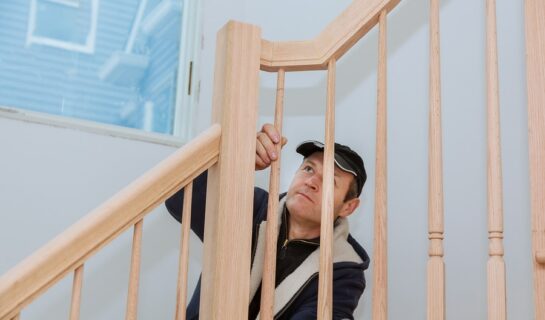 Bauvertrag: Nichteinhaltung der anerkannten Regeln der Technik beim Bau einer Holztreppe