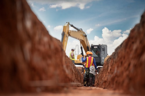 Bauunternehmerhaftung - Beschädigung einer Abwasserleitung bei Baggerarbeiten