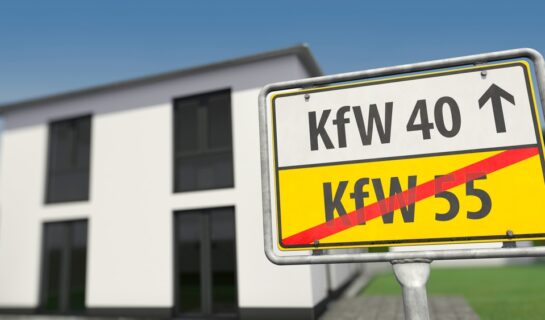 Fertighausbau -vereinbarte Beschaffenheit KfW 40