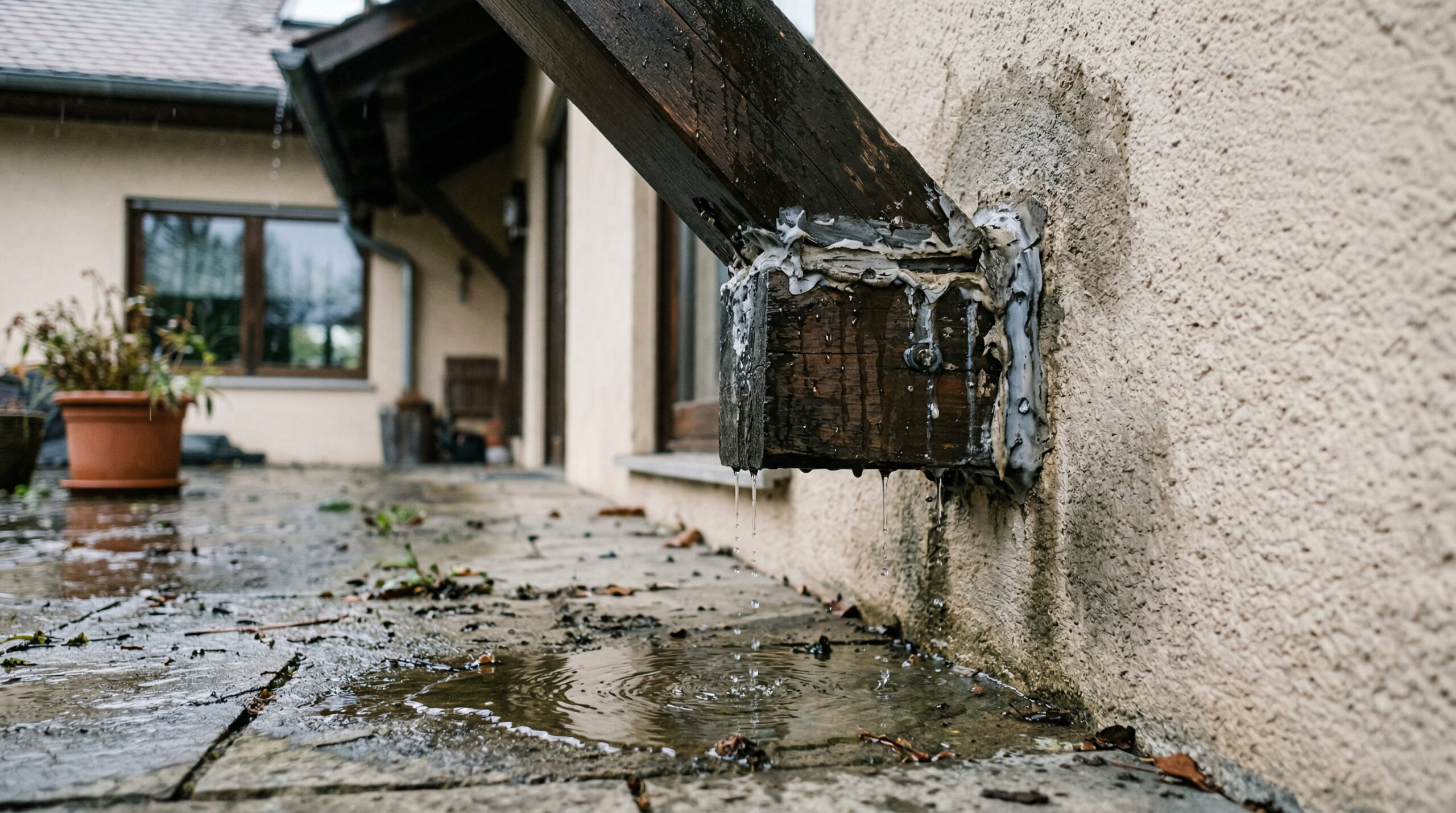 Schaden Durch Eindringendes Regenwasser