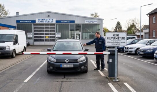 Gewerbliche Flughafen-Parkplätze: Eilantrag gegen Nutzungsuntersagung abgelehnt