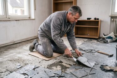 Unerlaubter Umgang mit Abfällen: Asbestboden-Ausbau ohne Schutz bleibt strafbar